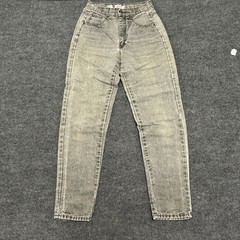 Calvin Klein Jeans Womens Size 8 Grey High Waisted Mom Tapered Vintage