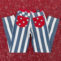 Vintage Roughriders Stars And Stripes Western Pants Women’s 9/10 27 28 USA