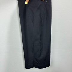 Gucci Vintage 1998 Pencil Skirt Sz 4 US 40IT Black Wool Knee Length Tom Ford Era