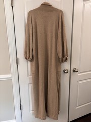 Vintage Mollie Parnis Long Cashmere Silk Belted Robe Large Flaws Nieman Marcus