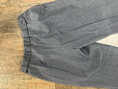 Vintage Harve Benard Sport Wool Pants Womens Charcoal Gray Lined Size 4 Tall