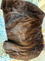 Vintage Hudson’s Fur Salon Genuine Mink Coat