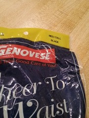 Vintage Pantyhose Lot of 4 Black Medium Tall + 3 Unpackaged