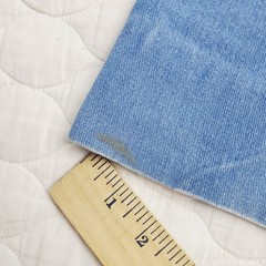 Vintage Male Slacks Jean 32×29 9” Bell Bottom Flare Leg Blue Women’s Pant 60s