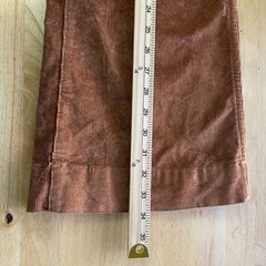 Wrangler RETRO Corduroy BOOT CUT Pants Womens 32×34 Flare High Rise Brown