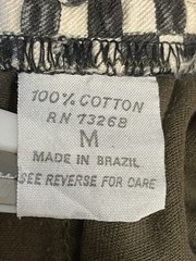 Vintage Buzios No Problem Shorts Green Women’s Size Medium Cotton Brazil