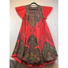 Maxi Dress SMALL Vintage Brand Unknown Flowy Staple SEE MEASUREMENTS