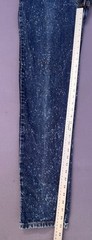 Vintage Levi’s 501 Jeans Made USA 28×33 Blue Galactic Galaxy Wash 1990s Button