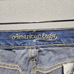 Vintage Y2K American Eagle Outfitters Favorite Low Rise Flare Jeans Size 8 Long