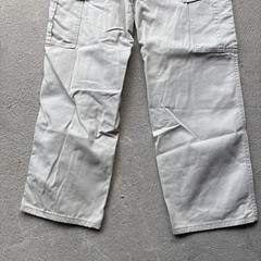 Vintage 90s LEE Cargo Pants Wide Relaxed Khaki Tan Beige USA Juniors 5 S