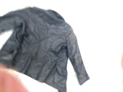 Vintage Leather Jacket Girls 70s Sixties S/M Chest 40cm