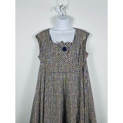 Cherry Velvet Retro Candy Sookie Silhouette Dress 100% Cotton Size 0X (XXL)