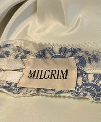 1960s Terry Allen Milgrim Beaded Floral Applique Cocktail Dress