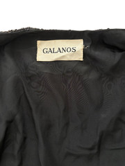 VTG James Galanos Sequins / Beaded Black Eveningwear Jacket – Collectors Item