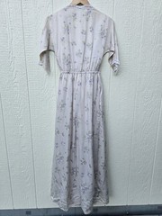 Vintage 70s/80s Christian Dior Lingerie Peignoir Set Union Made Saks ILGWU S