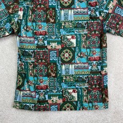 Vtg Reyn Spooner Shirt Womens S Patchwork A&B 125th Anniversary Cotton Loop