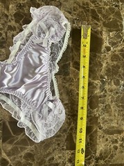 NWOT 90s Oily Wet Look Second Skin Sissy Shiny Satin Sissy Panties Thong Sz M