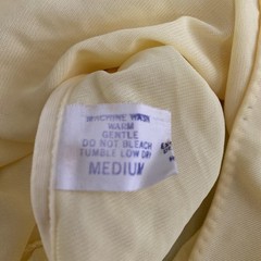 Vintage Baby Doll Lingerie Set NOS RARE Kmart 2 Piece W Tags Yellow Lacey Flower
