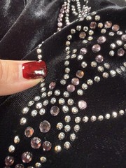 Vtg 90s Dressbarn Velvet Goth Whimsigoth Witchy Stevie Nicks 20s Inspo Dress