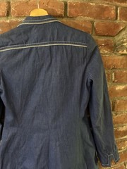 Vintage 70s 80s Elli Europecraft Denim Blazer Woman’s 7/8 (14.5×25)