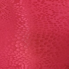 Vtg d Frank Red Leopard Print on Red Cowl Neck Dress w Batwing Sleeves Size M/L?