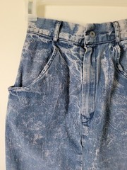 VTG 80’s 90’s My Michelle Acid Wash Pencil Skirt Hi Waist Nice!