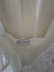 Val Mode White Slip with Lace Trim Vintage Regular Size