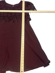 Night Way Collections Purple Fringe Dress 14 Vintage Whimsigoth Witchy Romantic