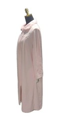 Fundamentals Sears Night Gown Size L Pink Embroidered Long Sleeves NWT