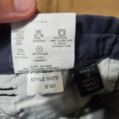 Patagonia Womens Vtg 90s Navy Pleated High Rise Tapered Leg Cotton Chino Size 12