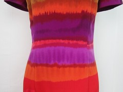DRESS VTG 1960s 70s MOD DRESS BYER STUDIO OF CALIFORNIA SIZE 10