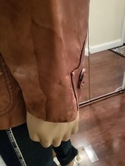 Vintage Golden Collection by Pioneer Wear Western Leather & eel Jacket Size 40