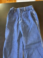 Vintage 1970s women’s Bon Worth denim mom jeans 11 27X31.5”