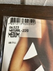 Vintage Pantyhose Slimming Pants Medium (8-10) Natural Tummy Lift NOS