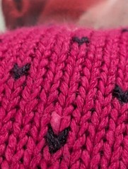 Vtg JJ Fargo Pink Textured Sweater – Women’s MEDIUM – Tassel Shoulder Pad Korea