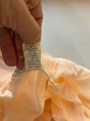 Vintage Pandora Made in California Sleeveless Lace Sleep Top Peachy Pink