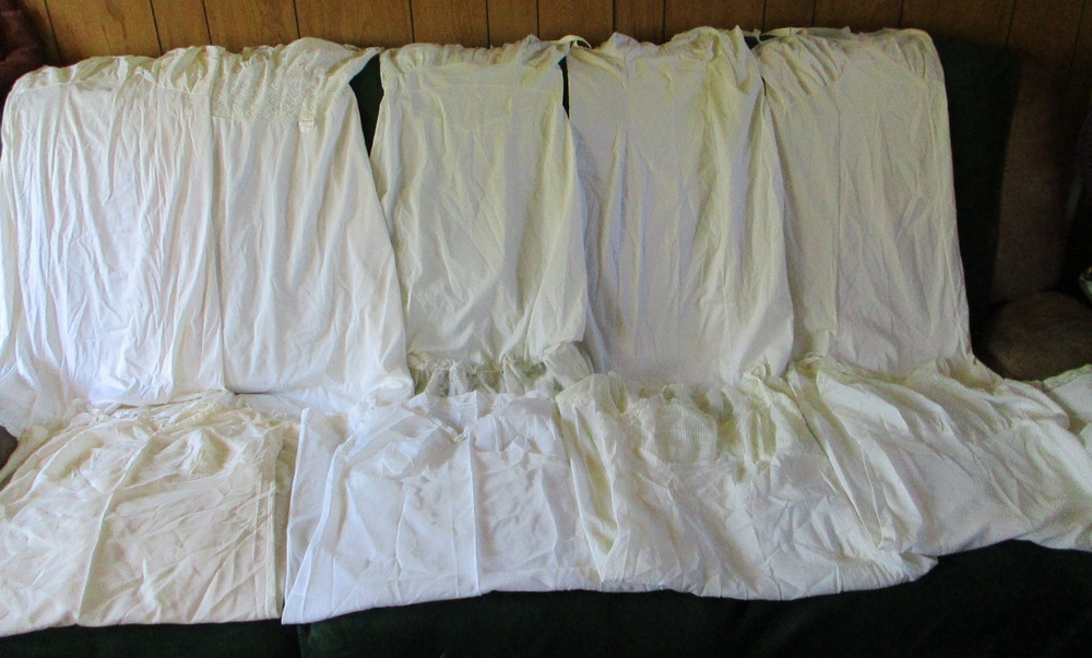 Lot Of 9 Vintage Women’s Full Slips – Barbizon, Banner Girl, Stern Maid, Adonna