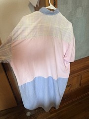 Vintage Patchwork Dress Made In Pakistan Chandni Cotton, One Size Fits All