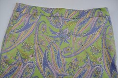 Ralph Lauren Sport Multicolor Paisley Chino Shorts Skort Skirt Women Size 8