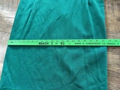 Vintage 1960’s Dress Women’s Green Long Sleeve Winter Carol Craig Wool Shift Day