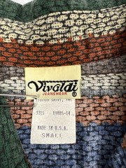 Vintage Vivaldi Jeanswear Women’s Small Aztec Southwestern Button Up Shirt