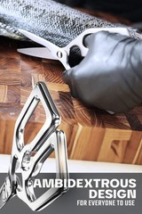 Dalstrong Kitchen Scissors All Purpose – Japanese Stainless Steel – Ambidextrous