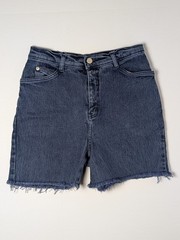 Vintage 1980s-1990s Women’s Sierra West Dark Blue Denim Cut Off Shorts Size 9