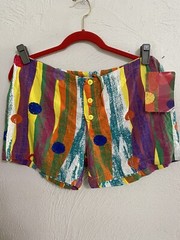 Jams World Women Size Medium Drawstring Shorts With Tag ￼