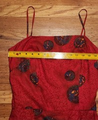 Rare 50s Pauline Lake Royal Hawaiian Hotel Polished Cotton Wrap Sarong Dress XS