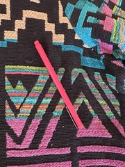 Roaman’s VTG Womens Jacket Southwest Aztec Jacquard Button Up Size 1X