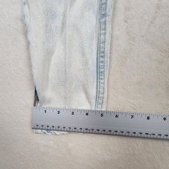 L.A. Gear Vintage Acid Washed High Waist Tapered Zip Ankle Women’s Jeans 11/28