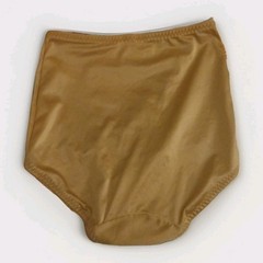 Vintage Cupid Control Brief Panties 2506 Underwear Beige Size Medium