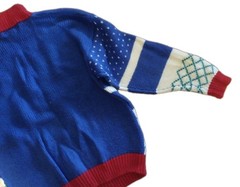 Vintage Amanda Smith Snowman Winter Pullover Sweater Womens Large 80’s 90’s