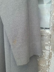 1940’s Sz 6-8 Hudson Womens Wool Coat with Peter Pan collar, Celluloid Buttons